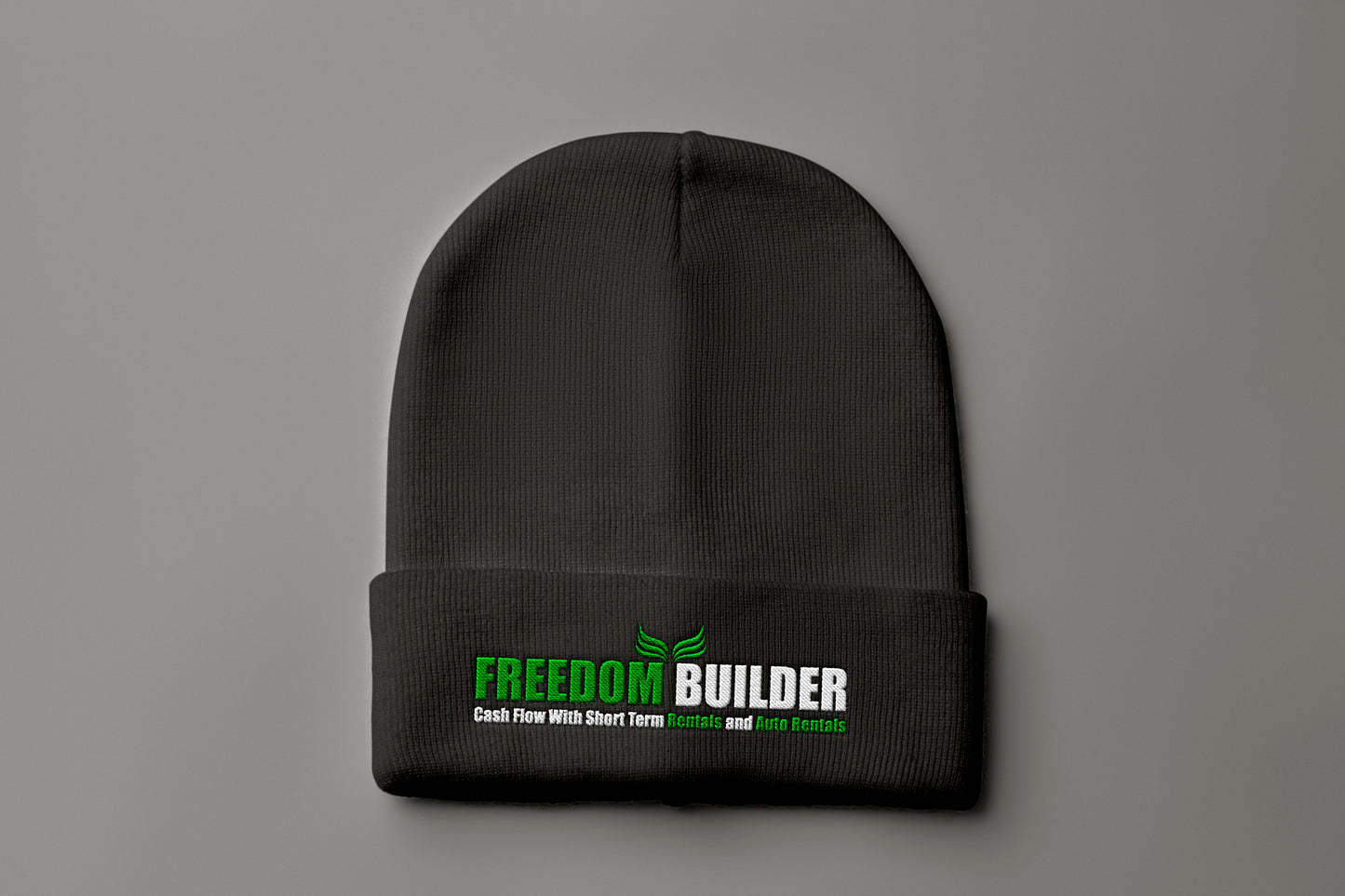 Freedom Builders cash flow beanie Beanie