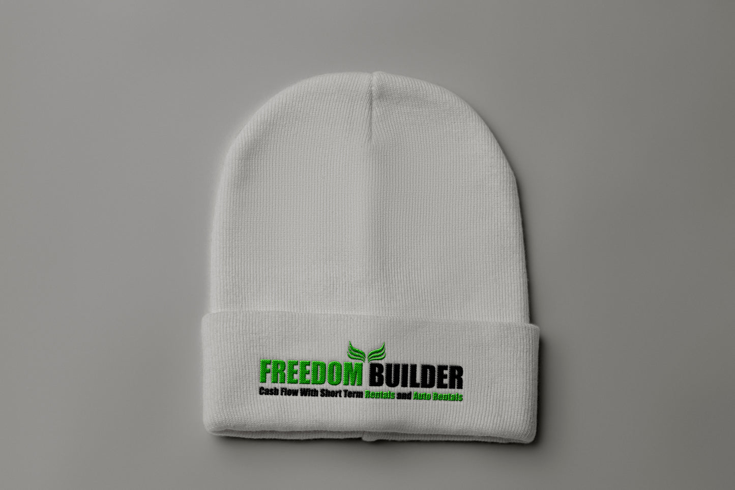 Freedom Builders cash flow beanie Beanie